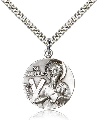 St. Andrew Medal - Sterling Silver