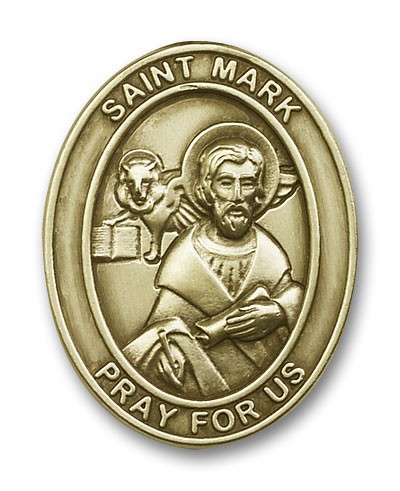 St. Mark Visor Clip - Antique Gold