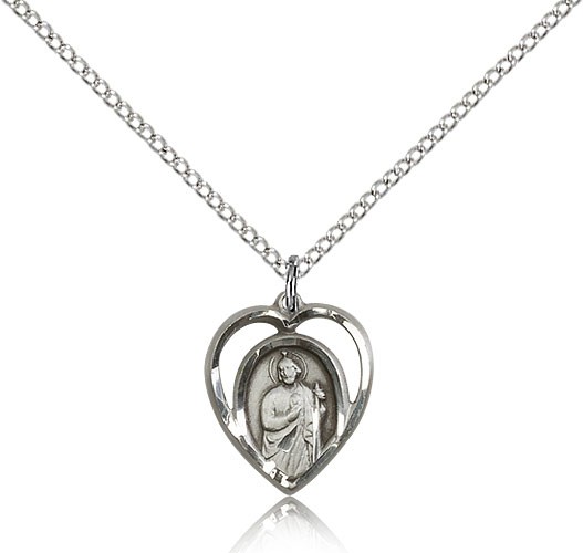 St. Jude Medal - Sterling Silver