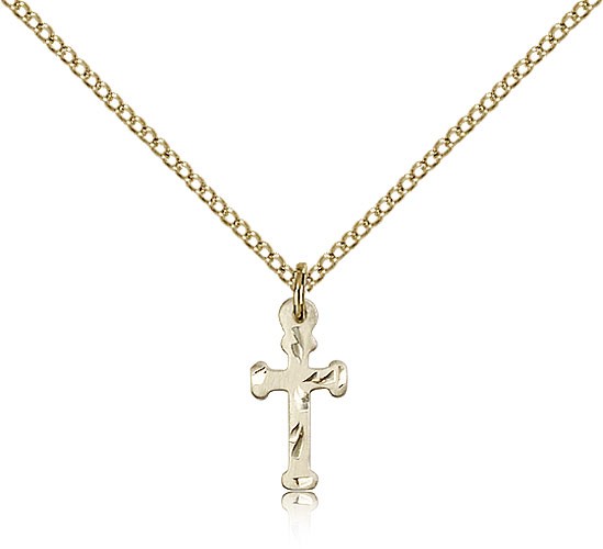 Petite Cross Pendant - 14KT Gold Filled