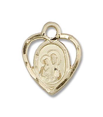 Our Lady of Perpetual Help Medal - 14K Solid Gold