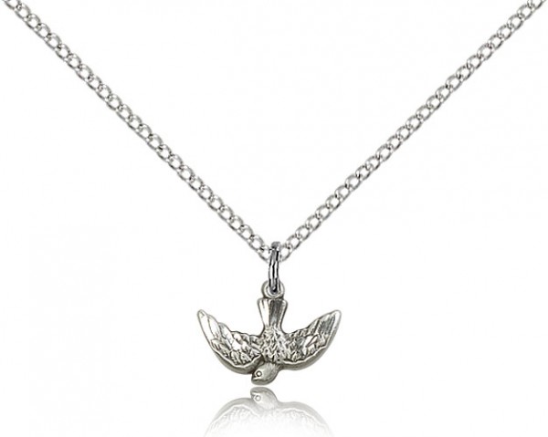 Holy Spirit Medal - Sterling Silver