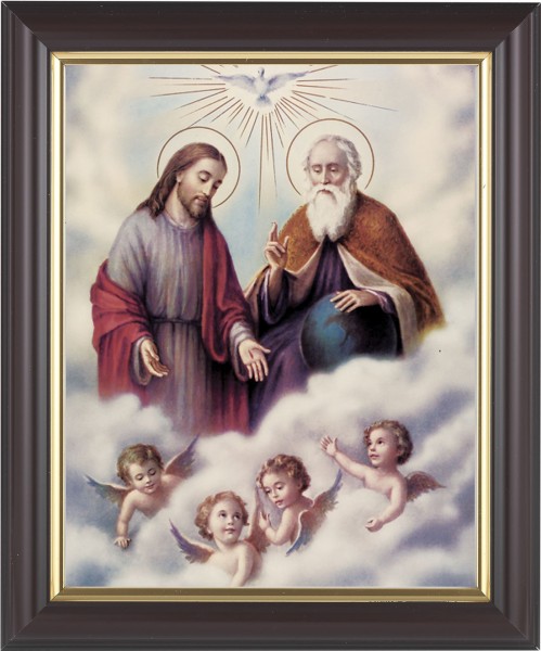 Holy Trinity 8x10 Framed Print Under Glass - #133 Frame