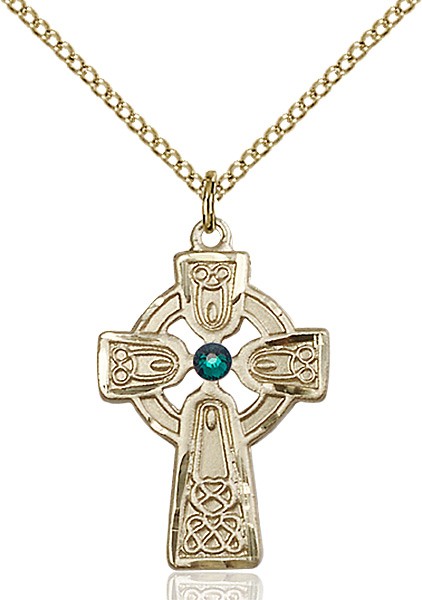 Celtic Cross Pendant - 14KT Gold Filled