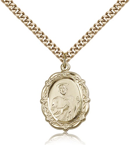 Women's St. Jude Medal - 14KT Gold Filled