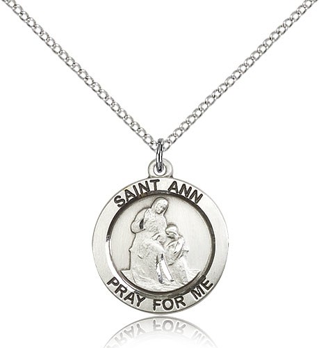 St. Ann Medal - Sterling Silver