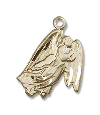 Guardian Angel Medal - 14K Solid Gold