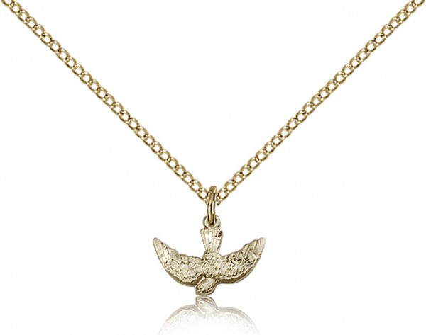 Holy Spirit Medal - 14KT Gold Filled