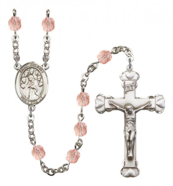 Women's St. Felicity Birthstone Rosary - Pink