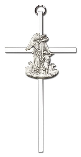 Guardian Angel 6 - Silver tone