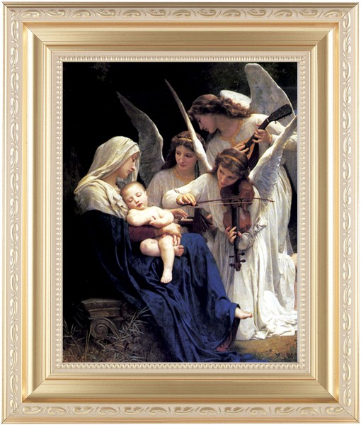 Heavenly Melody Madonna 8x10 Framed Print Under Glass - #138 Frame