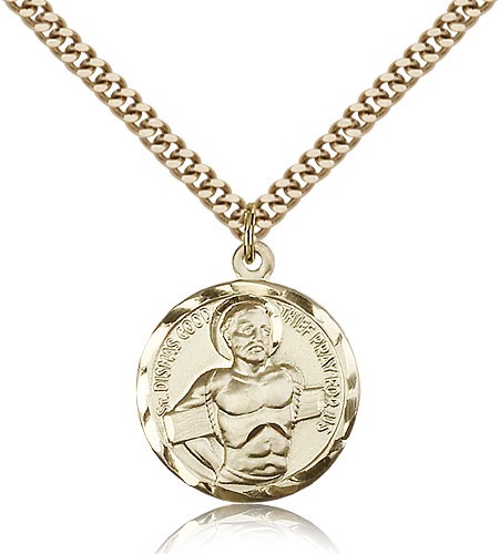 Saint Dismas Medal - 14KT Gold Filled