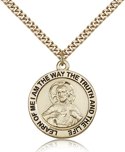 Men's Scapular Medal - 14KT Gold Filled