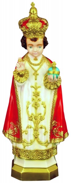 Plastic Infant of Prague Statue - 24 inch - Full Color