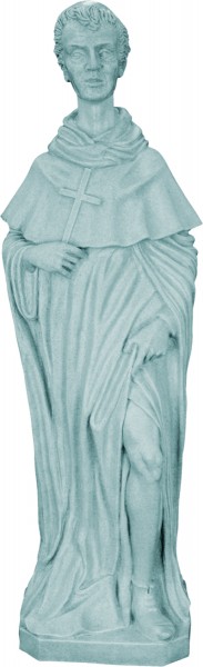 Plastic Saint Peregrine Statue - 24 inch - Granite
