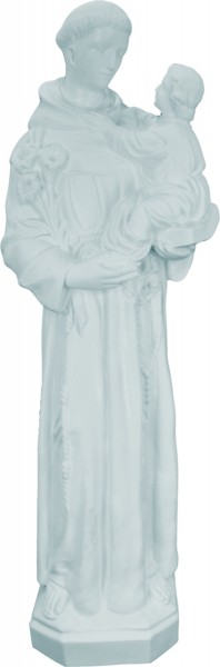 Plastic St. Anthony &amp; Child Statue - 24 inch - White