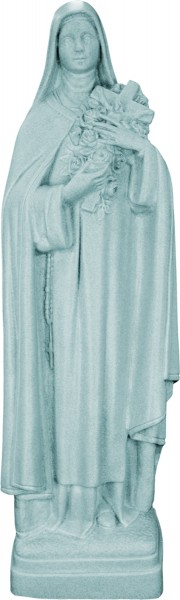 Plastic Saint Theresa Statue - 24 inch - Granite