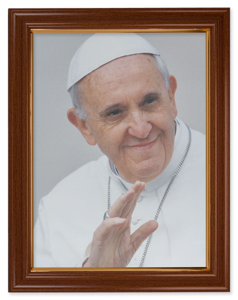Pope Francis 12x16 Framed Canvas - #134 Frame
