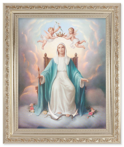 Queen of Heaven 8x10 Framed Print Under Glass - #164 Frame