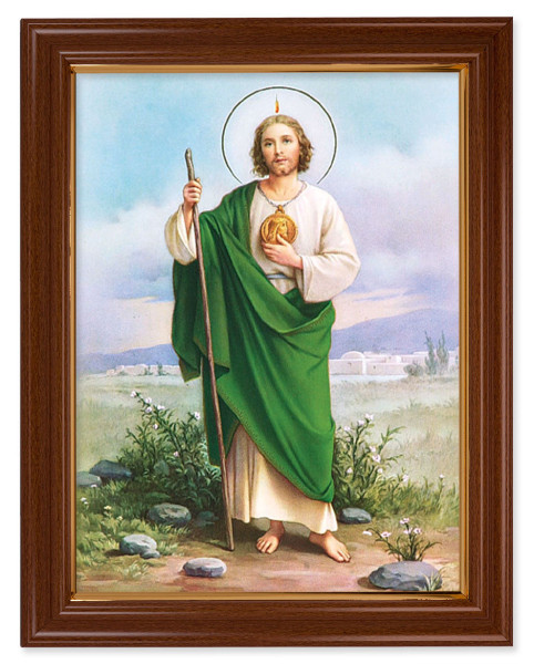 Saint Jude 12x16 Framed Print Artboard - #134 Frame