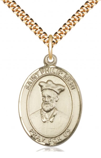 Saint Philip Neri Necklace - 14KT Gold Filled
