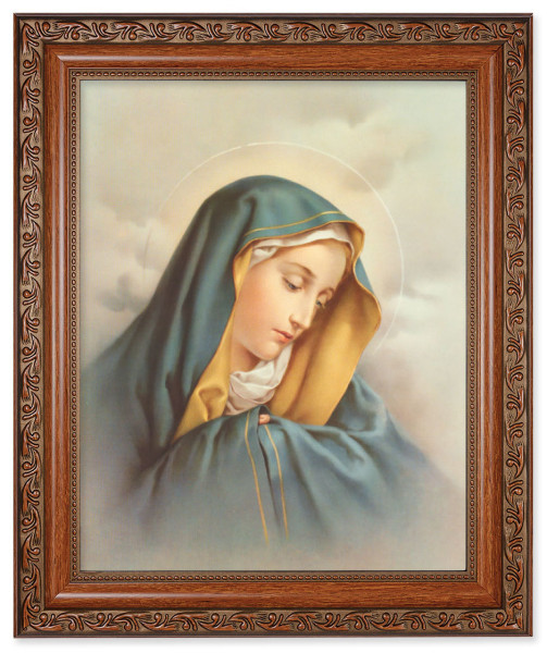 Sorrowful Mary 8x10 Framed Print Under Glass - #161 Frame