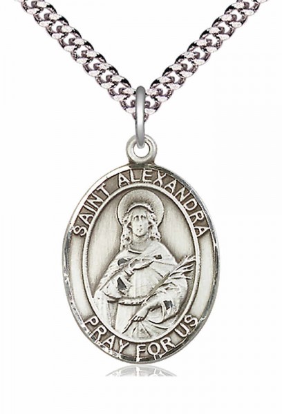 St. Alexandra Medal - Pewter