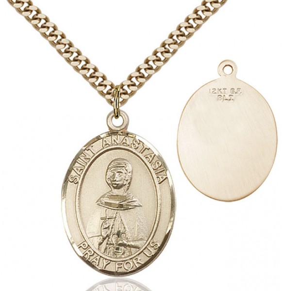 St. Anastasia Medal - 14KT Gold Filled