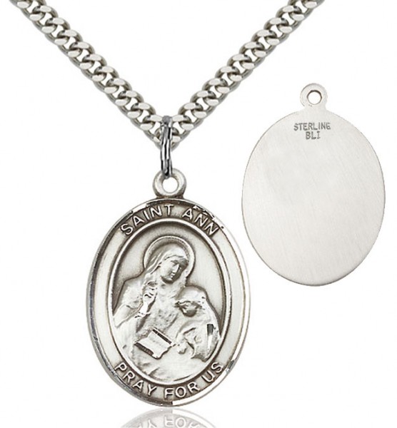 St. Ann Medal - Sterling Silver