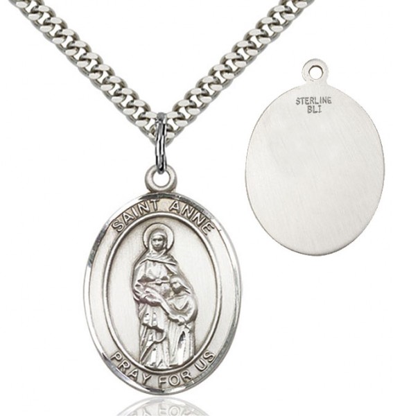 St. Anne Medal - Sterling Silver