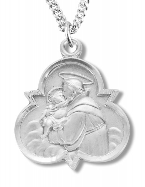 St. Anthony Medal Sterling Silver - Sterling Silver