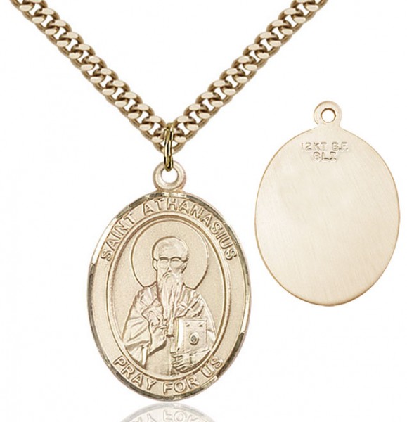 St. Athanasius Medal - 14KT Gold Filled