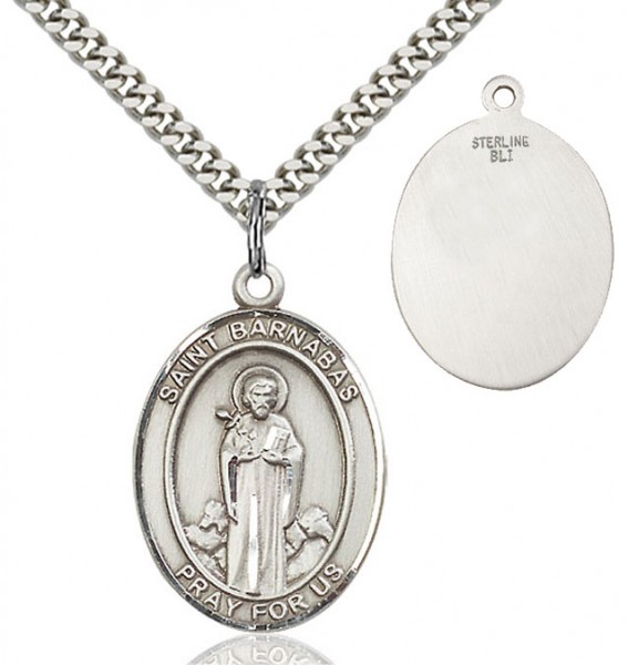 St. Barnabas Medal - Sterling Silver