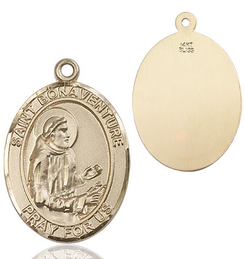 St. Bonaventure Medal - 14K Solid Gold