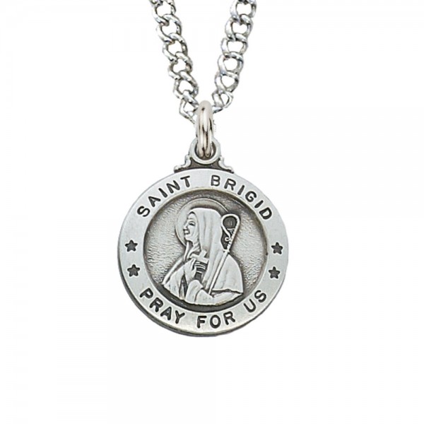 St. Brigid Medal - Smaller - Silver