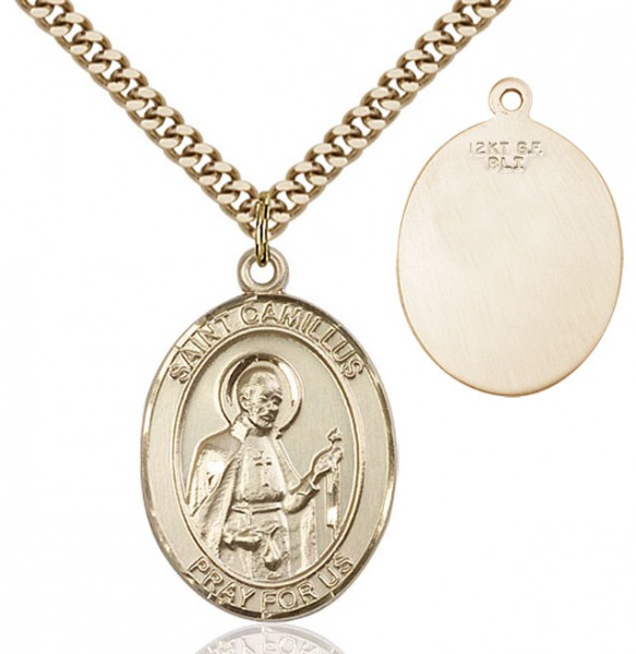 St. Camillus of Lellis Medal - 14KT Gold Filled