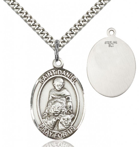 St. Daniel Medal - Sterling Silver