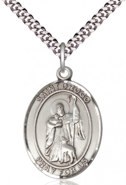 St. Drogo Medal - Pewter