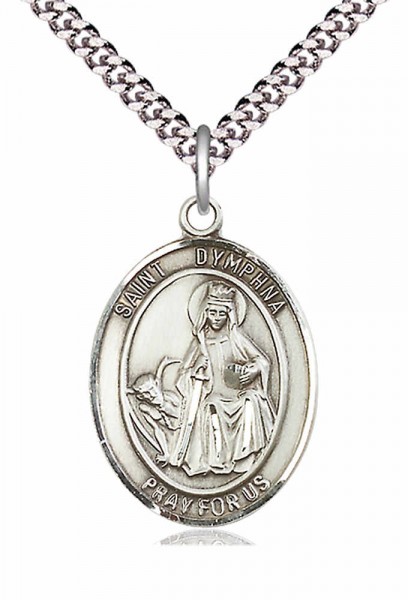 St. Dymphna Medal - Pewter