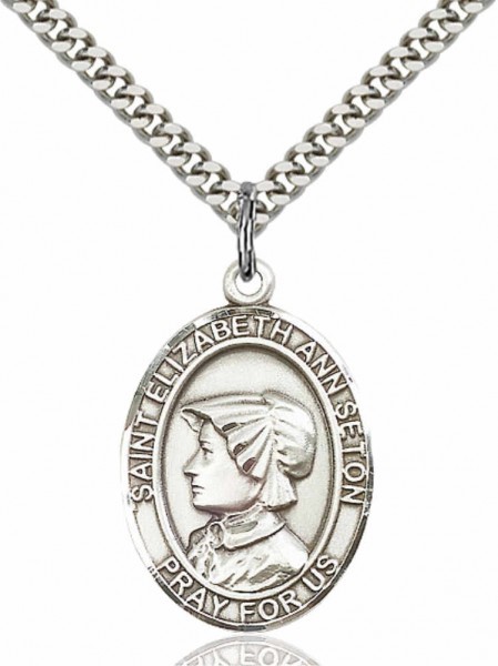 St. Elizabeth Ann Seton Medal - Pewter
