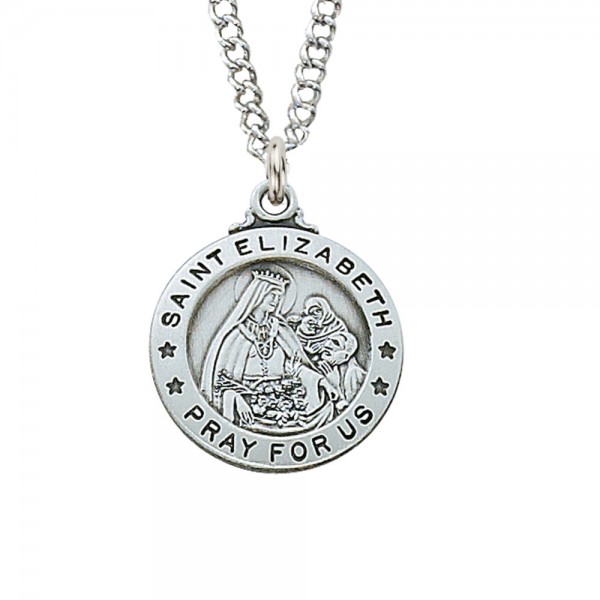St. Elizabeth Medal - Smaller - Silver