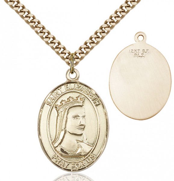 St. Elizabeth of Hungary Medal - 14KT Gold Filled