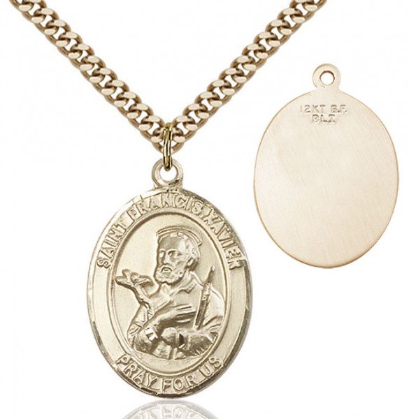 St. Francis Xavier Medal - 14KT Gold Filled