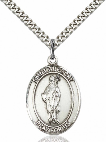 St. Gregory the Great Medal - Pewter