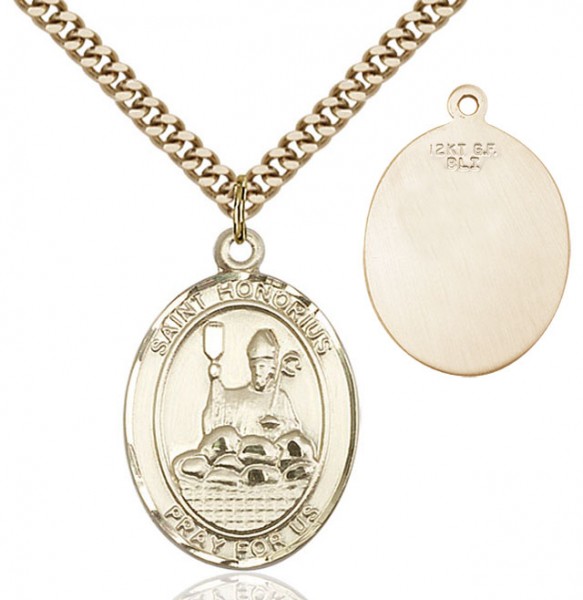 St. Honorius Medal - 14KT Gold Filled