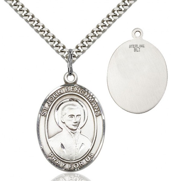 St. John Berchmans Medal - Sterling Silver