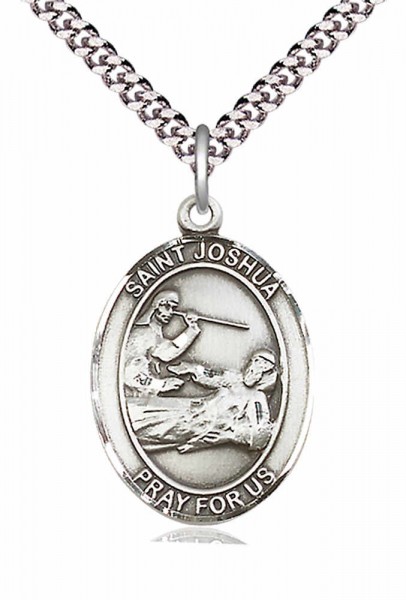 St. Joshua Medal - Pewter