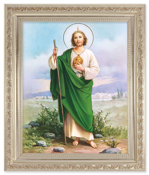 St. Jude 8x10 Framed Print Under Glass - #164 Frame