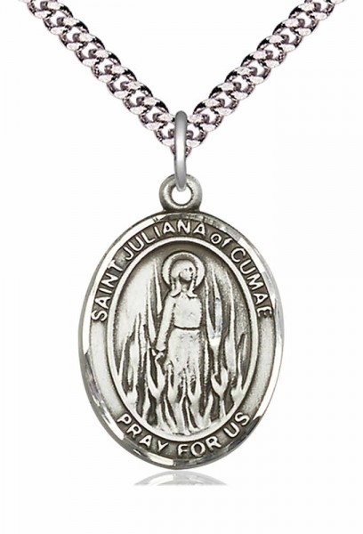 St. Juliana of Cumae Medal - Pewter