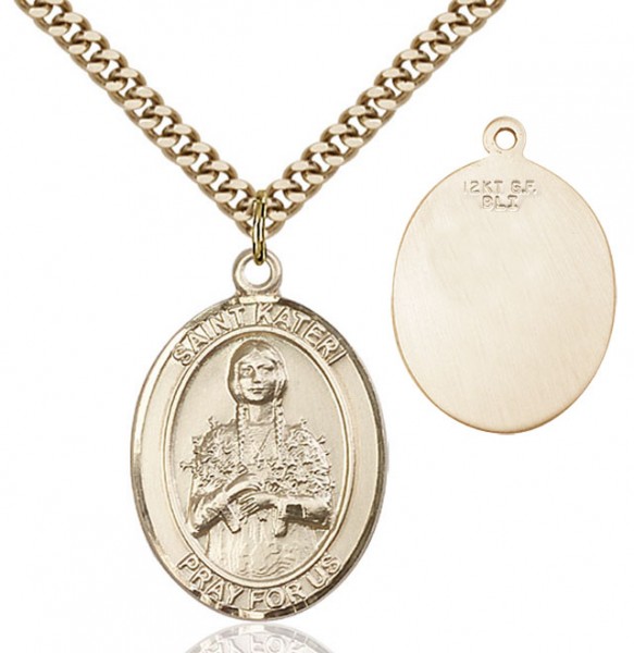 St. Kateri Medal - 14KT Gold Filled